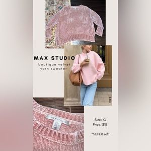 Super soft light pink sweater